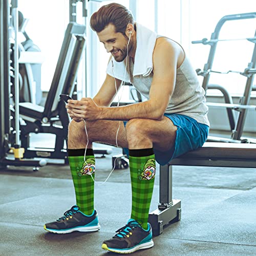 Image of Wusikd Cats Compression Socks for Women and Men Circulation Cute Long Socks for Athletic Running 1