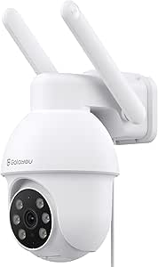 GALAYOU 4G LTE Security Camera Outdoor - 2K No WiFi CCTV Camera Systems House/Home Security with SIM Card, Human Detection, Motion Tracking, Color Night Vision, 24/7 Recording, IP65 asin的图片