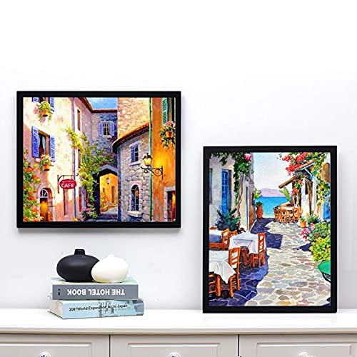 10X14 Inch Wall Hanging Wood Picture Frames Diamond Painting Frame Grandad Photo Frame Baby Scan Picture Frames For Family Walls Decoration,Anniversary,Wedding,Christmas,Baby Shower,Housewarming #TOP4