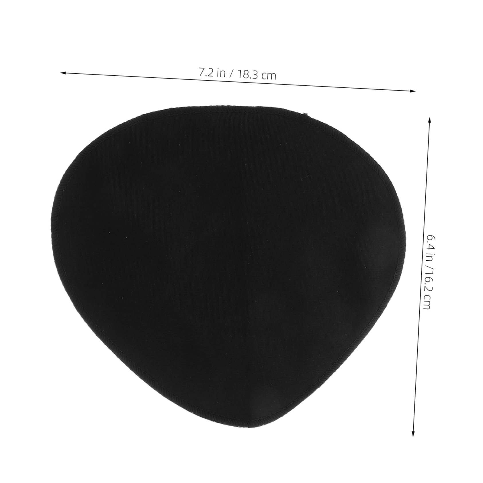 BESPORTBLE Breast Protection Sleeve 1 Pair Equilateral Triangle Covers Regular Triangle Wrappers Soft Cotton Versatile Protection