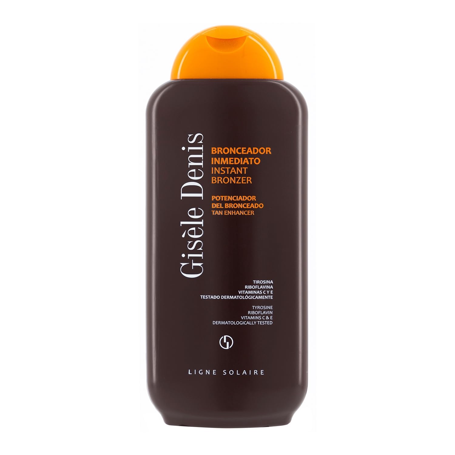 GISÈLE DENIS - Bronceador Inmediato 400 ml, Bronceador en Crema, Acelerador del Bronceado, Bronceador Solar con Extracto de Zanahoria, Intensificador y Potenciador, Bronceador Corporal