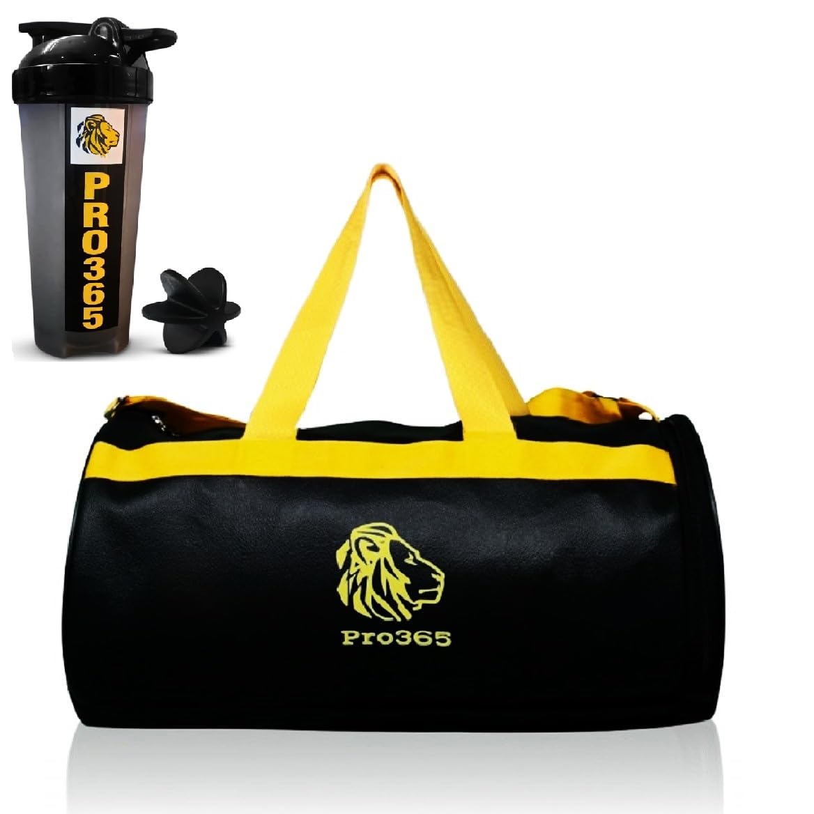 pro365 Gym Duffle Bag/Swimming Bag/Protien Sipper/Shaker with Separate Shoe Compartment (Premium Material,20 L)-picture-16
