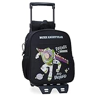 Disney Joumma Friends to infinity and beyond Zaino prescolare con carrello nero 23