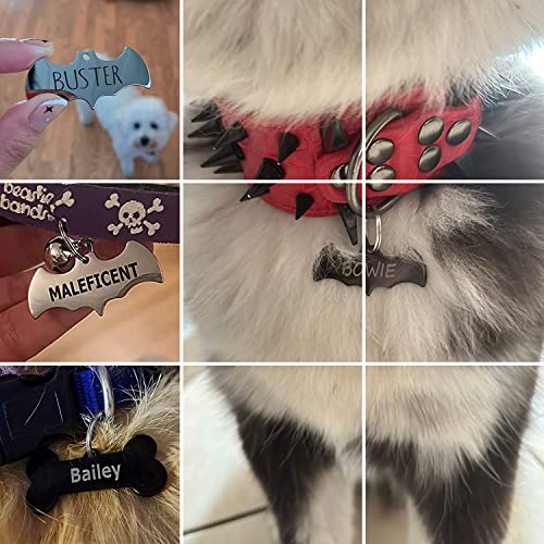 Adoginthehouse 010_HEART 316 Surgical Grade Stainless Steel Personalized Dog & Cat Id Tags thumb #2