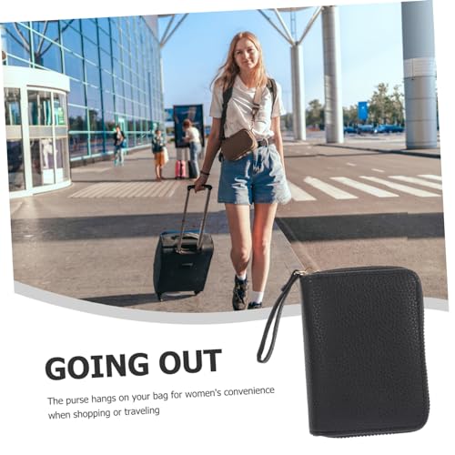 Id Jacket Women Zipper Wallet Card Purse Pu Coin Bag Fashionable Wallet for Women2