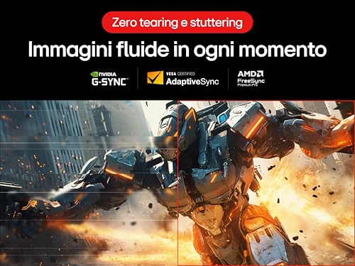 UltraGear OLED 27GX790A Monitor Gaming 27", QHD (2560x1440), OLED, 480Hz, 0,03ms (GtG), G-Sync, FreeSync Premium Pro, HDR True Black 400, HDMI 2.1, DisplayPort 2.1, Nero - Monitor - Immagine 4