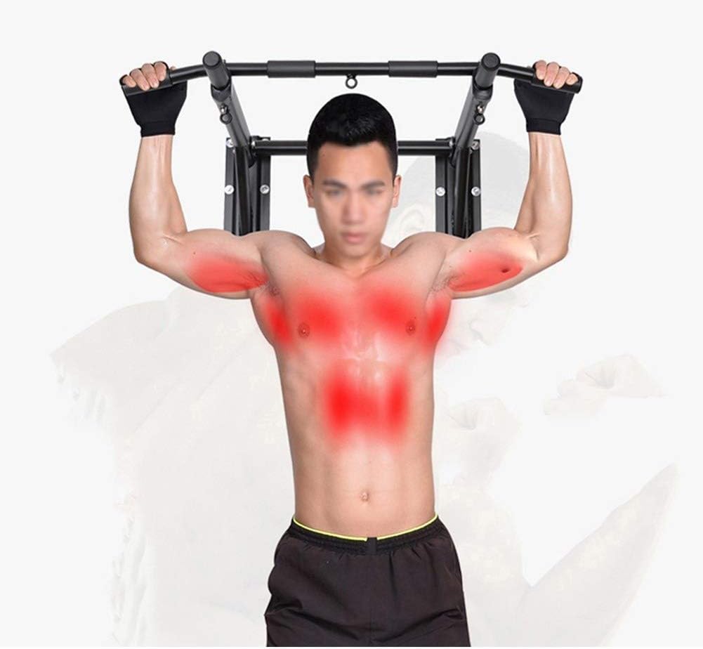 AGYH Wall-Mounted Chin Up Bar, Immersion Gym Strength Training Equipment, Sandbag Resistance Band Ring Equipment, Load 400kg