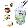 Reuable Ice Cube for Drinks - White Clear Plastic Ice Cube to Keep Drink Cool Longer Filled With Pure Water (20 Packs) #5