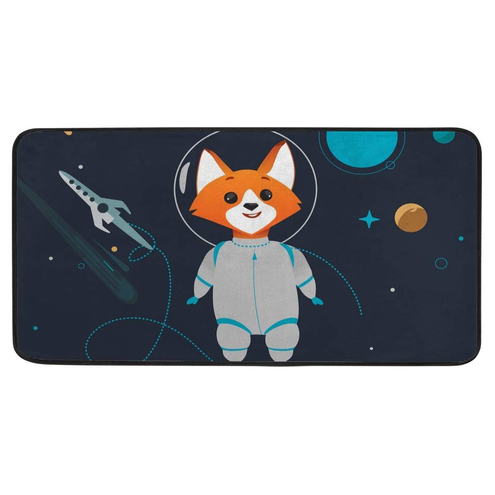 Tapis de cuisine antidérapant pour habiller le sol devant l'évier motif tête de mort