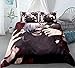 SZSHJR Drukuj 3D Anime Tokyo Ghoul: Kaneski Ken Zestawy pościelowe Easy Clean Poliester Microfiber Duvet Cover, 1 kołdra i 2 Poduszki dla Otaku i Anime Fans Pokój (Size : AU-Queen210cmx210cm)