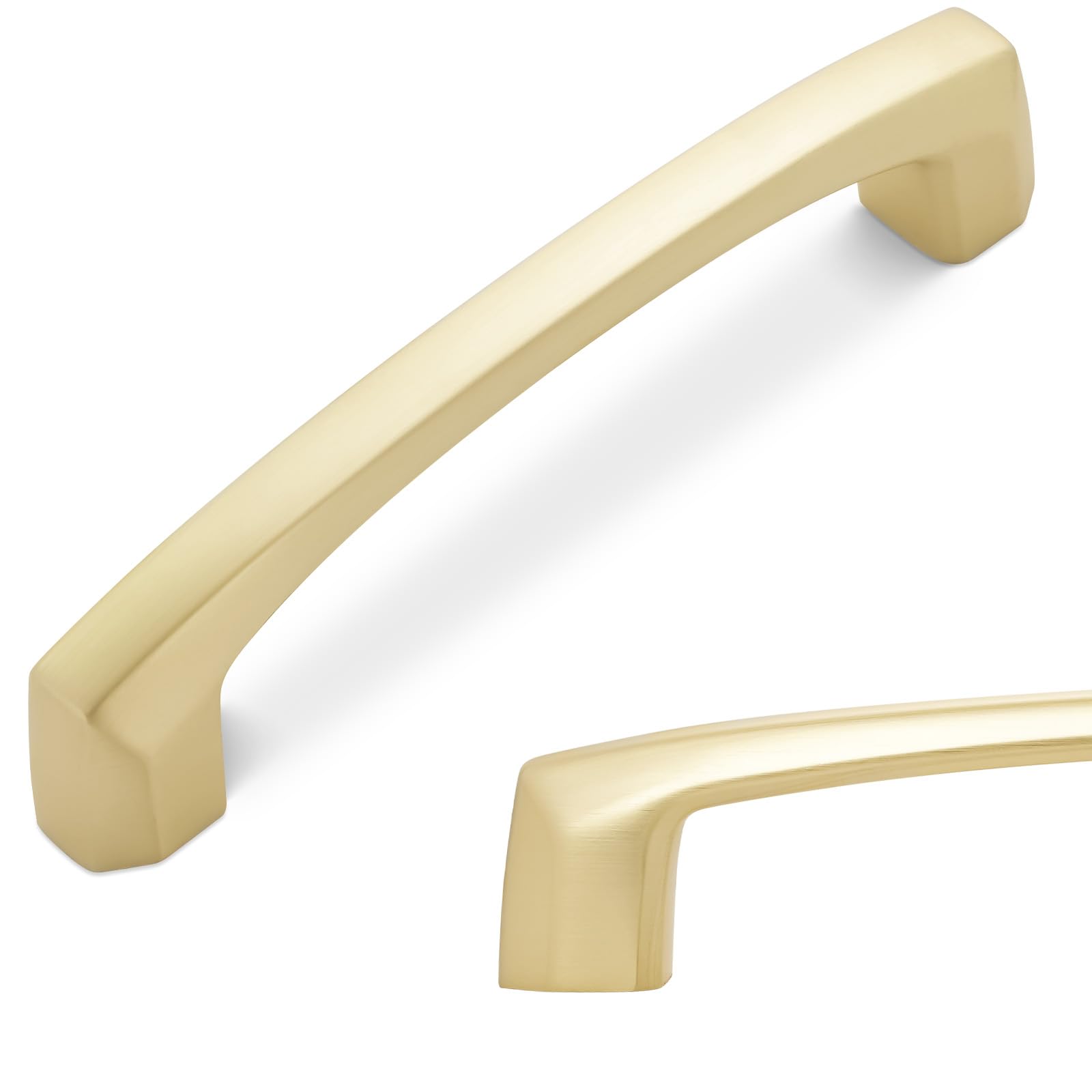 10 Pack 5 Inch Kitchen Cabinet Handles Brushed Satin Nickel Cabinet Pulls Silver Drawer Pulls Zinc Alloy Kitchen Hardware — Amazon image 13