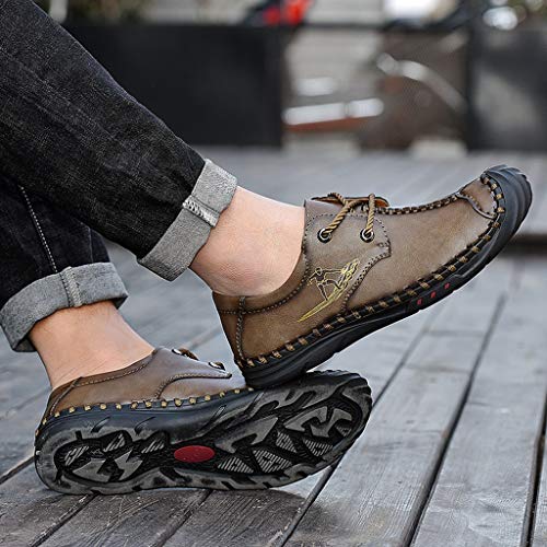 FRAUIT Scarpe Uomo Eleganti Stringate Estive