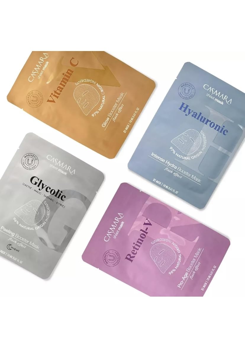 Casmara SHEET MASK MIXED BOX 10 PCS (No Glycolic)