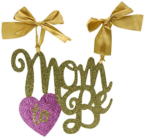 Amscan "Mom To Be" Glittered Chair Sign