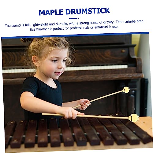 Baquetas de arce premium para marimba 2 unidades miniatura 2