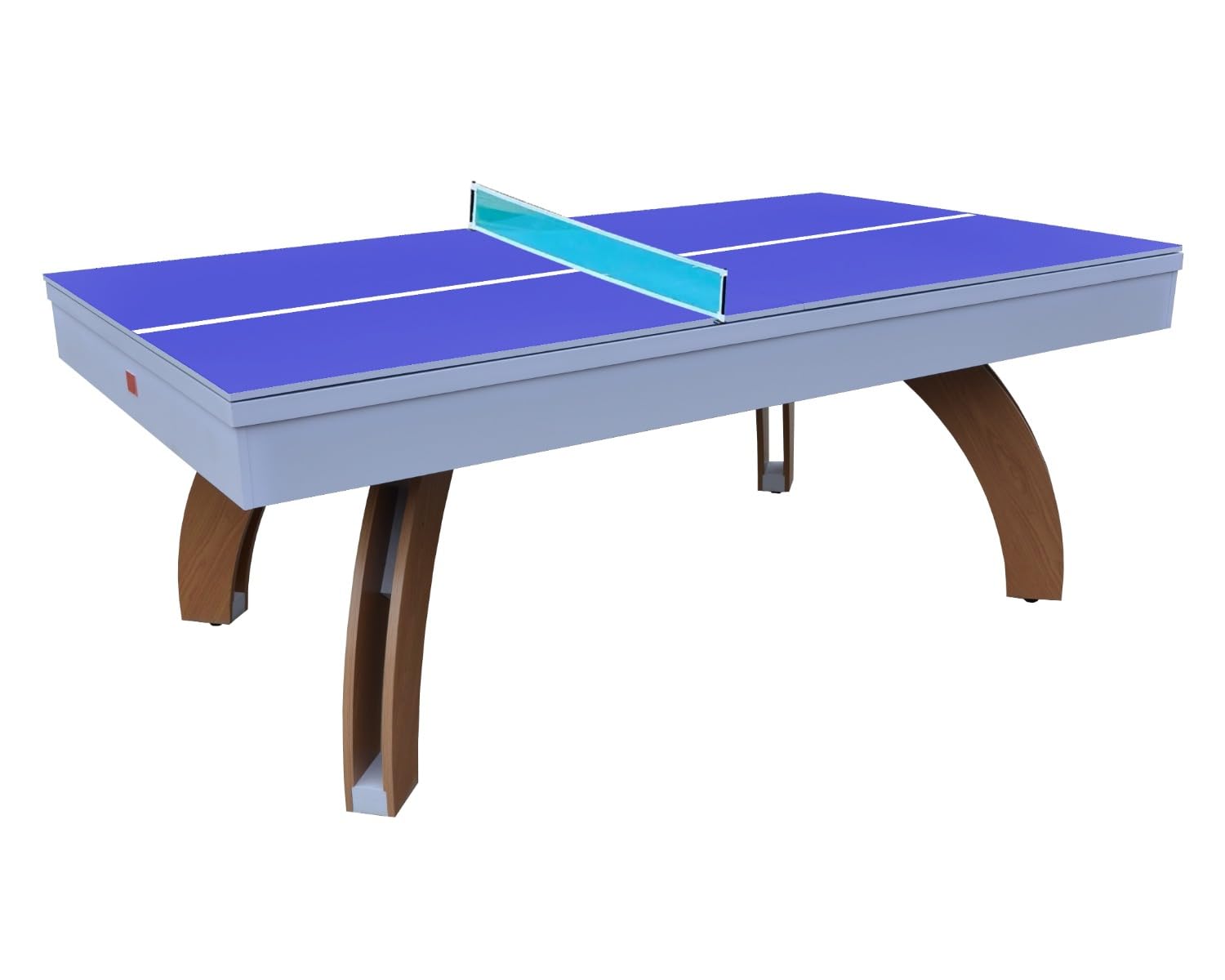 Biliardo Giunone NG - Tavolo Multifunzione 226 Cm Con Piano Ping Pong E Da Pranzo - Design Moderno, Accessori Inclusi - Foto 5