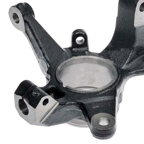 Image of Detroit Axle - Front Left Steering Knuckle for 2007-2012 Mazda CX-7 2007-2015 CX-9 Driver Side Steering Knuckle Assembly 2008 2009 2010 2011 Replacement