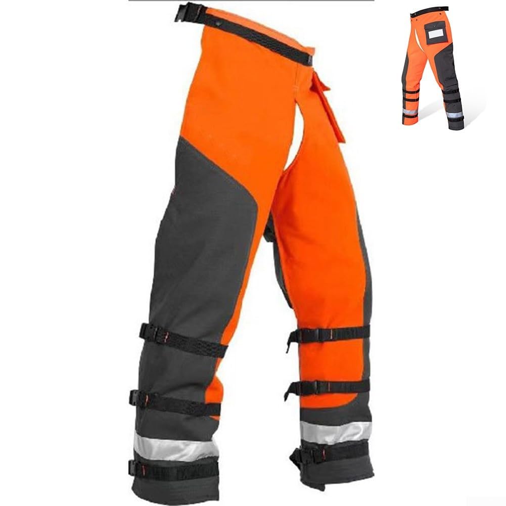 Drawup Pantaloni regolabili per motosega a 9 strati con tessuto per protezione, adatti per operazioni di registrazione e taglio, offrono una vestibilità sicura e comfort