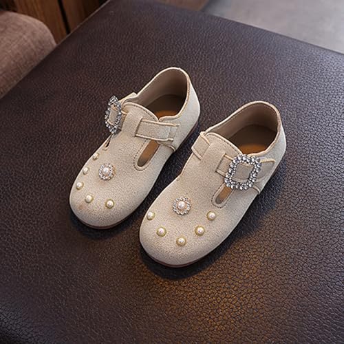 Toddler Little Kid Girls Dress Pumps Glitter Sequins Bowknot Heels Dance Shoes Sandals Leather Sandals for Girls Size 132