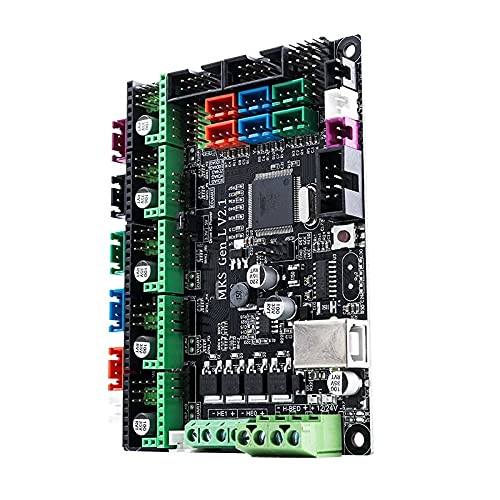 Lysee 3D Printer Parts & Accessories - 3D Printer Board Gen-L V1.0 Controller Support A4988/TMC2208/2209TMC2100 Drivers - (Color: Black)