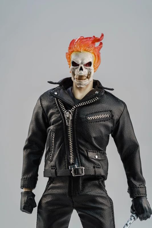 Amazon.com: Fremego 1/12 Scale Male Clothes,Male Leather Jacket