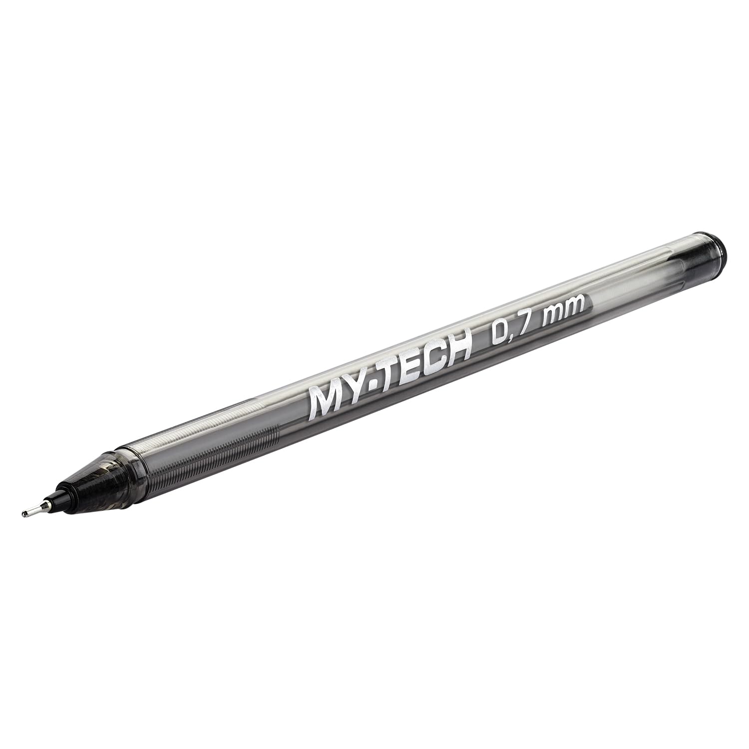 Pensan My Tech 2240 Ballpoint Pens Pack of 25, 0.7 mm Swiss Tip, Smooth Low-Viscosity Ink Ideal for Office & School Use (Black) - Image 3