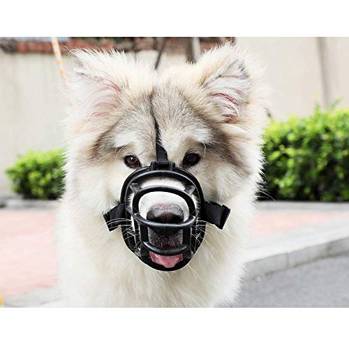 Dog Muzzle, Soft Basket Muzzle For Medium Large Dogs, Best To Prevent Biting, Chewing And Barking (Xl-(Snout 11-13"), Black) #TOP7