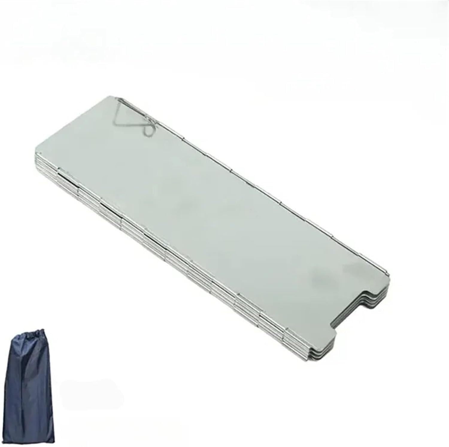 JvFbjLF Foldable Windscreen For Outdoor Camping Stoves(12 Plates)