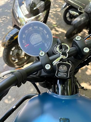 Image of Gate 7 Speedometer cover, petrol tank cover Speedometer Cover /Cap Compatible with Hunter 350 (Set of 2, PVC) For 2022, 2023, 2024 models only