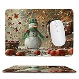 小型 ゲーミング マウスパッド 雪だるま馬 キーボードパッド マウスマット デスクマット 小型 ゴム底 エレコム 光学式 マウス対応 滑り止め 耐久性 良い おしゃれ かわいい 防水 サイバーカフェ オフィス最適 適度な表面摩擦 男性のプレゼント 50x25 cm jp-1093