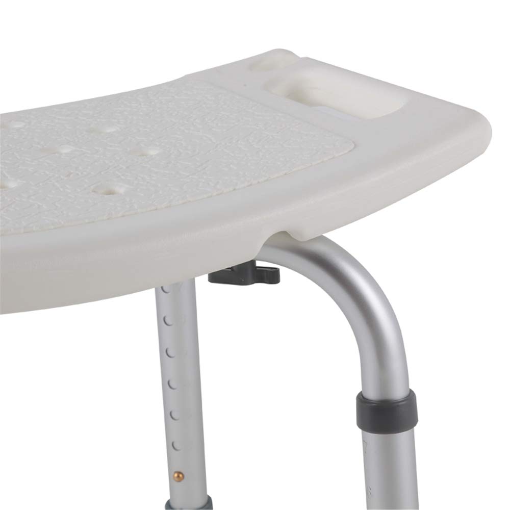 HENGMEI Silla de ducha Taburete Ajustable Taburete de Ducha Antideslizante para personas mayors (Modelo A)