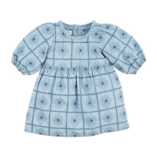 Mud Pie Girls Embrodiered Denim Dress