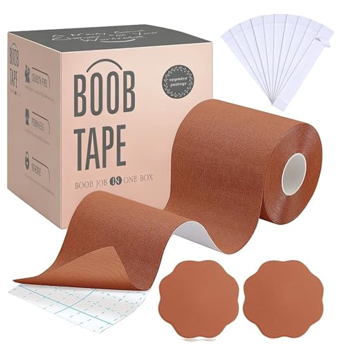 Image of Tripsky XL Breast Lift Tape, BoobTape for Large Breasts,Body Tape for Fashion,Athletic Tape Boobtape &NippleCover for A-G Cup