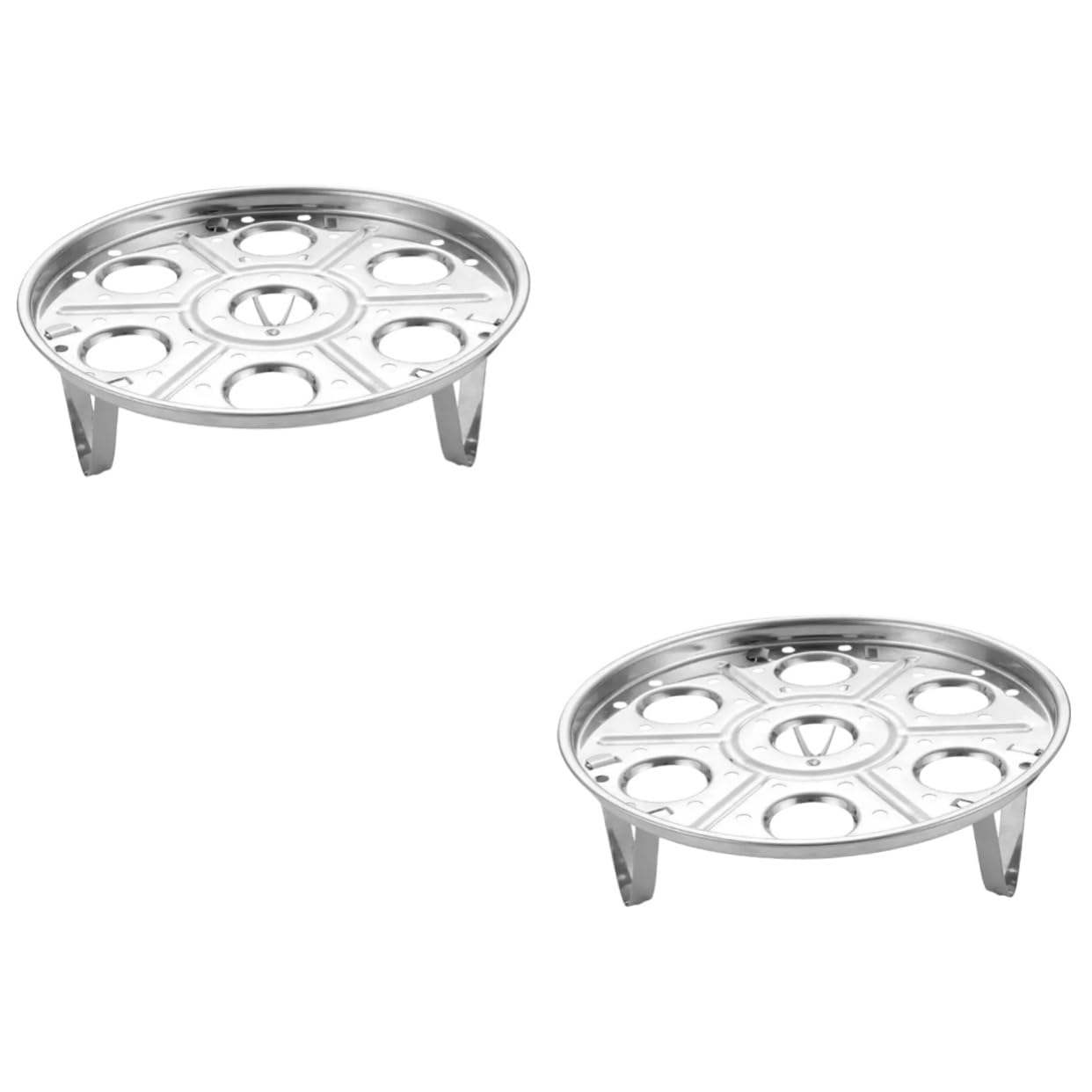 ANSNOW 2Pcs Ecooking Tray Single Layer Esteamer Kitchen Accessories Esteaming Rack Steam Rack Multifunction Water Shelf