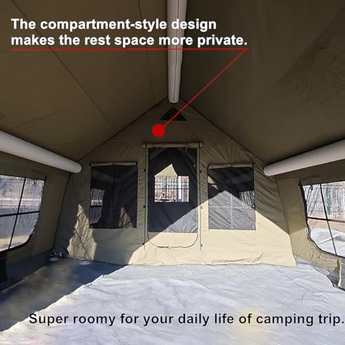 Carpa inflable para camping 8-10 personas 4 estaciones miniatura 3