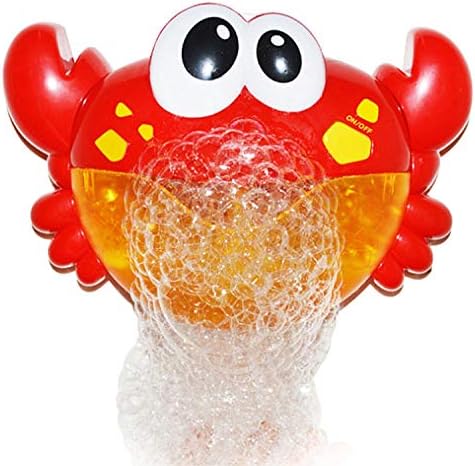 Moonideal Crab Bubble Bath Toy | Music Nursery Rhyme Bubble Blower Machine for Toddler | Let Baby Love Bathing