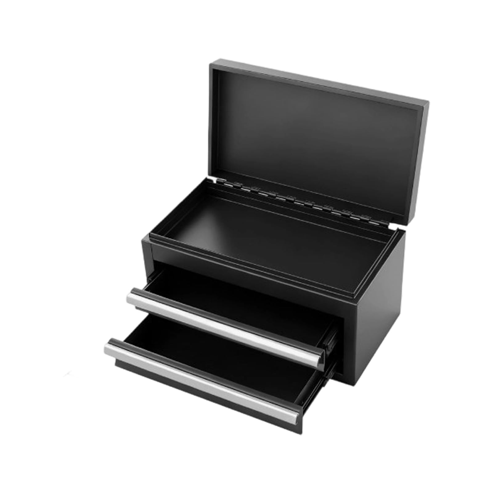 Layer Metal Tool Box Organizers Case Container Chest with Sliding Drawers for Organized Storage Detachable Partition Case