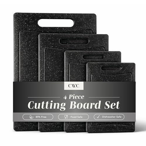 COOK WITH COLOR Non-Slip Cutting Board Set – Kitchen Essentials