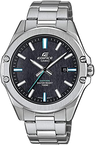 Casio Men's Analogue Quartz Watch with Stainless Steel Strap EFR-S107D-1AVUEF