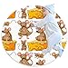 HDFGD - Tappeto rotondo con stecca per topi e formaggi, per bambini, antiscivolo, morbido, con superficie scamosciata, regalo per ragazza e ragazzo, per soggiorno, camera da letto, balcone, cerchio.