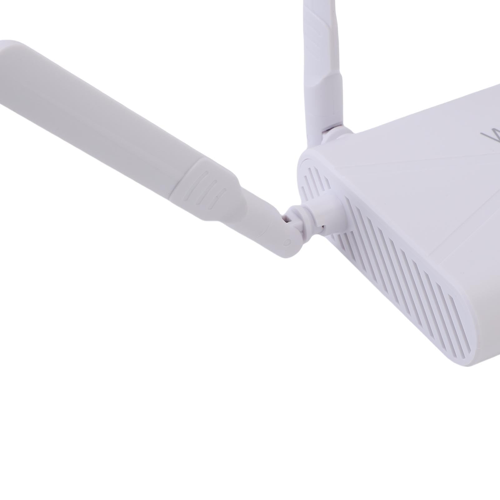 CHICIRIS Router Wireless 4G WiFi6 Hotspot CPE Veloce da 300 Mbps per Ufficio Domestico con 4 Antenne Materiale ABS
