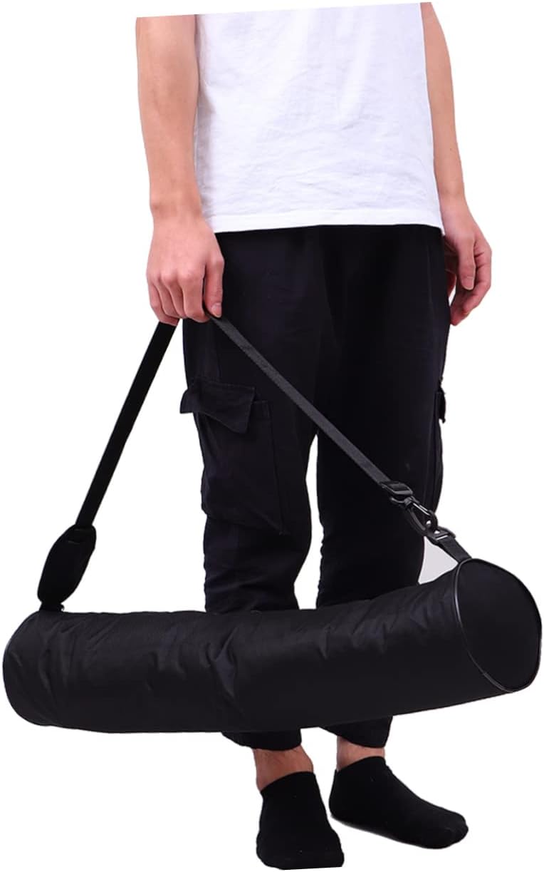 VICASKY Yoga Bag Portable Canvas Storage Pouch with Zipper Design Capacity for Gym Travel Hiking Sports Lightweight and Convenient Yoga Mat Carrier