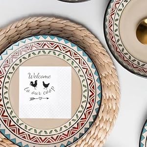 SharkBliss Funny Chicken Quotes Cocktail Napkins, 100 Pack Welcome To Our Coop Saying Disposable Beverage Bar Paper Cocktail Napkins For Party Table Decor 2-Ply, 5x5" (Welcome To Our Coop) SharkBliss Funny Chicken Quotes Cocktail Napkins 100 Pack Welcome To Our Coop Saying Disposable Beverage Bar Paper Cocktail Napkins For Party Table Decor 2 Ply 5×5 Welcome To Our Coop