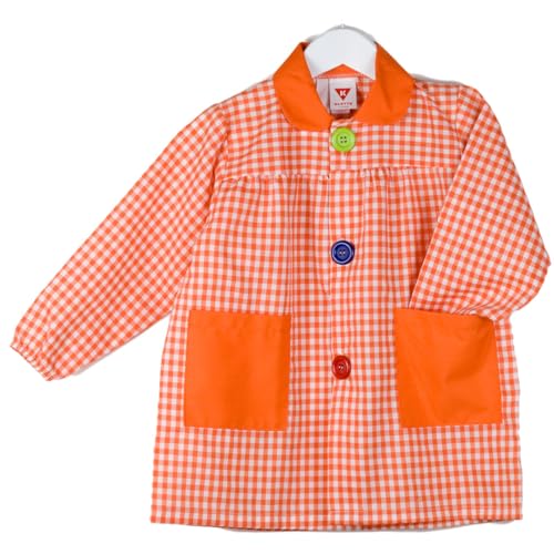 KLOTTZ 901B - BABI CUADROS GUARDERIA bebé-niños color: NARANJA talla: 4