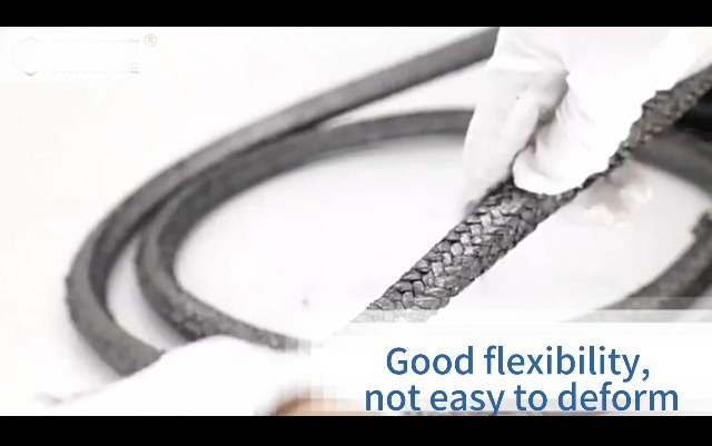 Hochtemperatur Graphitpackung Für Industrie - Dichtet Pumpen & Ventile Bei Bis Zu 800°C Ab