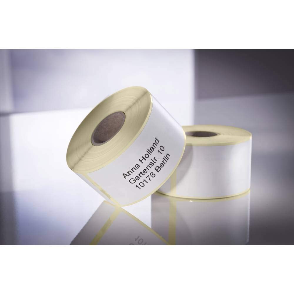 AVERY Zweckform AS0722550 Dymo LabelWriter Etiketten kompatibel zu S0722550 (19x51mm, 1 Rolle|500 ablösbare Aufkleber, selbstklebend, für LW Dymo Etikettendrucker/Beschriftungsgerät/Etikettenband)