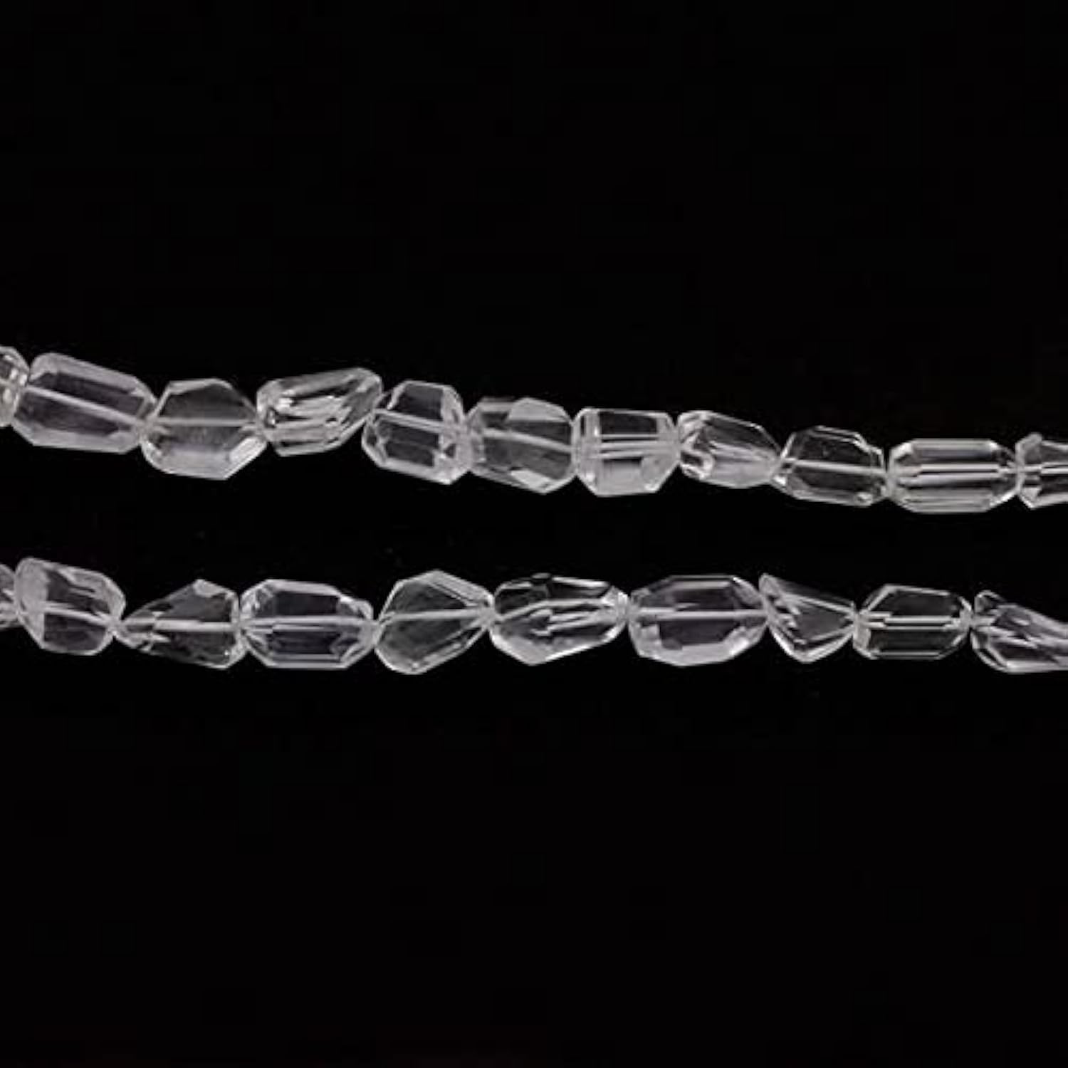 Briolettes de quartz naturel à facettes pour fabriquer vos propres colliers bohèmes chics
