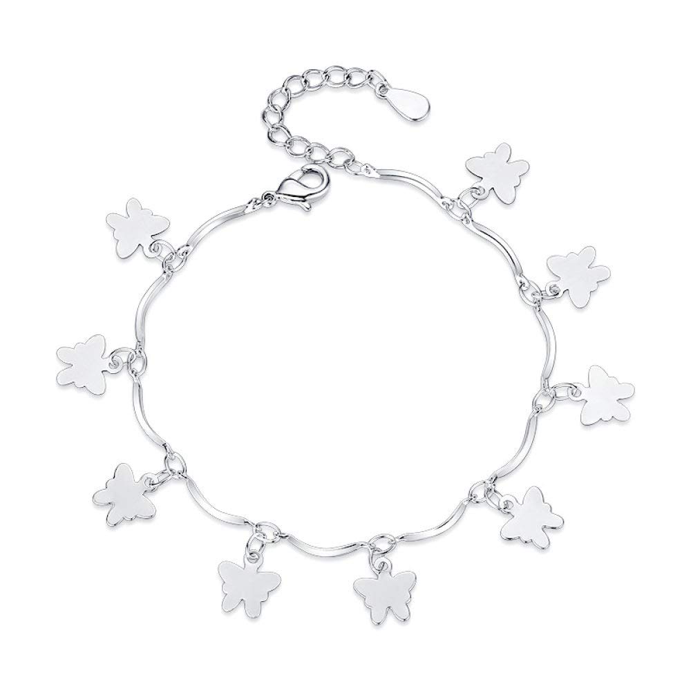 Braccialetti da donna a forma di farfalla, regalo per mamma