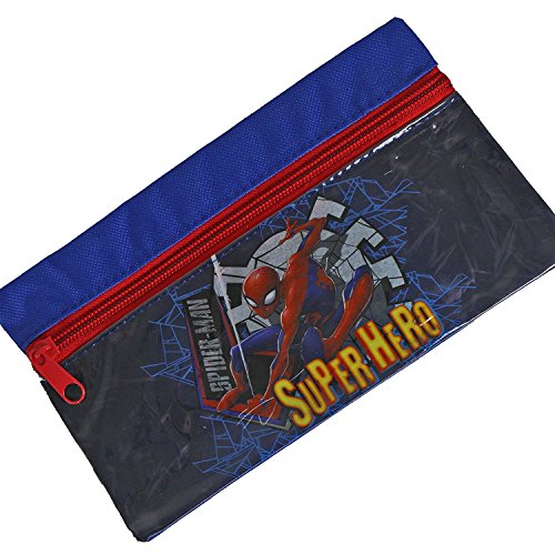 Marvel cat-fpc-5010 Spiderman Flat Pencil Case, 20...