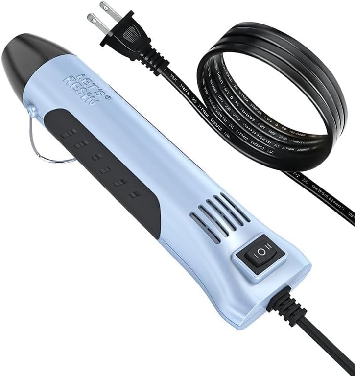 Bundle Set of LET'S RESIN Leveling Table for Resin and Heat Gun for Resin